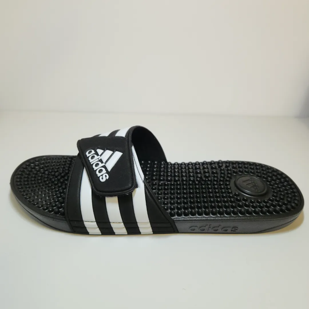 13 - Black Men's Adidas Slides