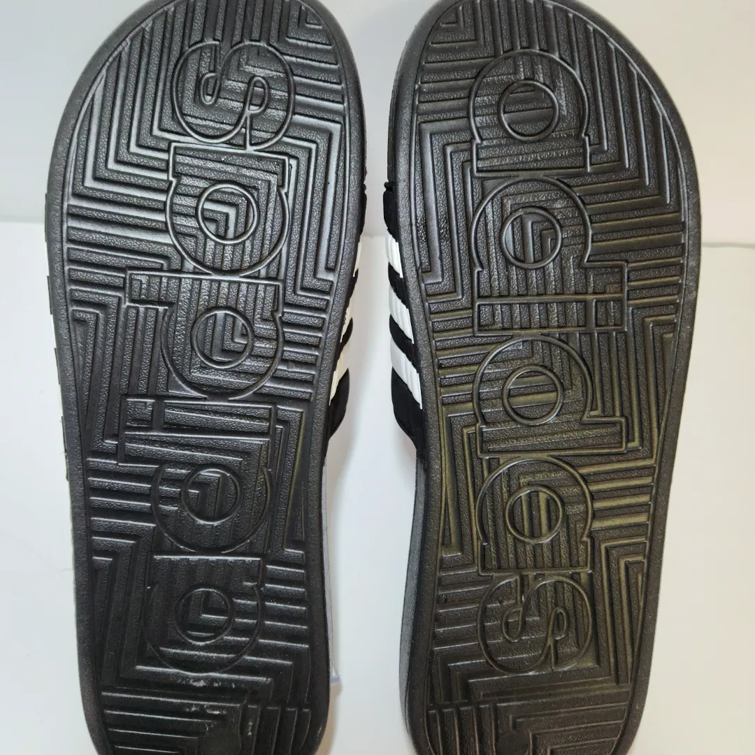 13 - Black Men's Adidas Slides