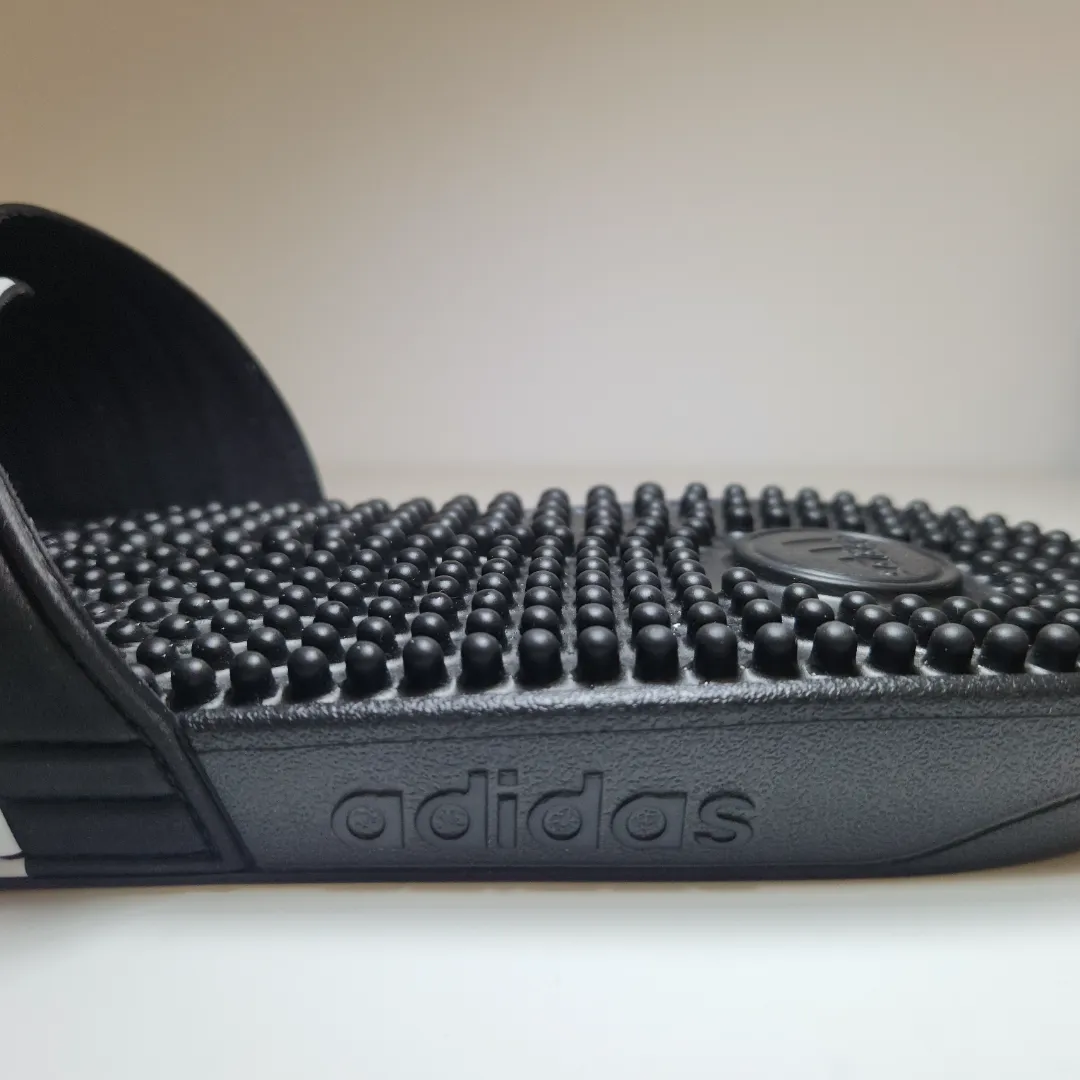 13 - Black Men's Adidas Slides