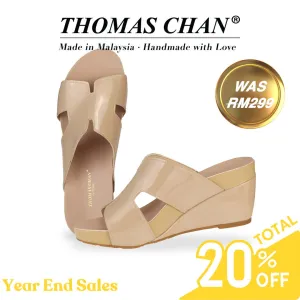 [20% off at cart] H-Strap Wedge Sandals