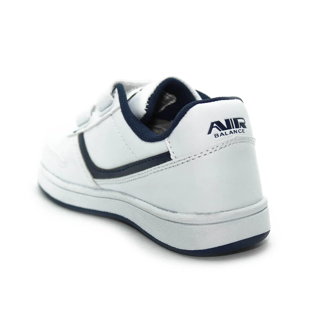 Air Balance Sneakers White Navy Toddlers Kids Boys - Kids Shoes