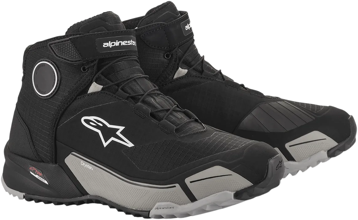 ALPINESTARS CR-X Drystar? Shoes - Black/Cool Gray - US 9.5 26118201059.5