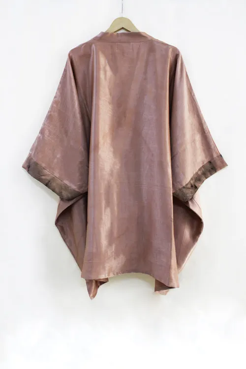 Bageeya "Shonima" Handwoven Mashru Kimono Tunic