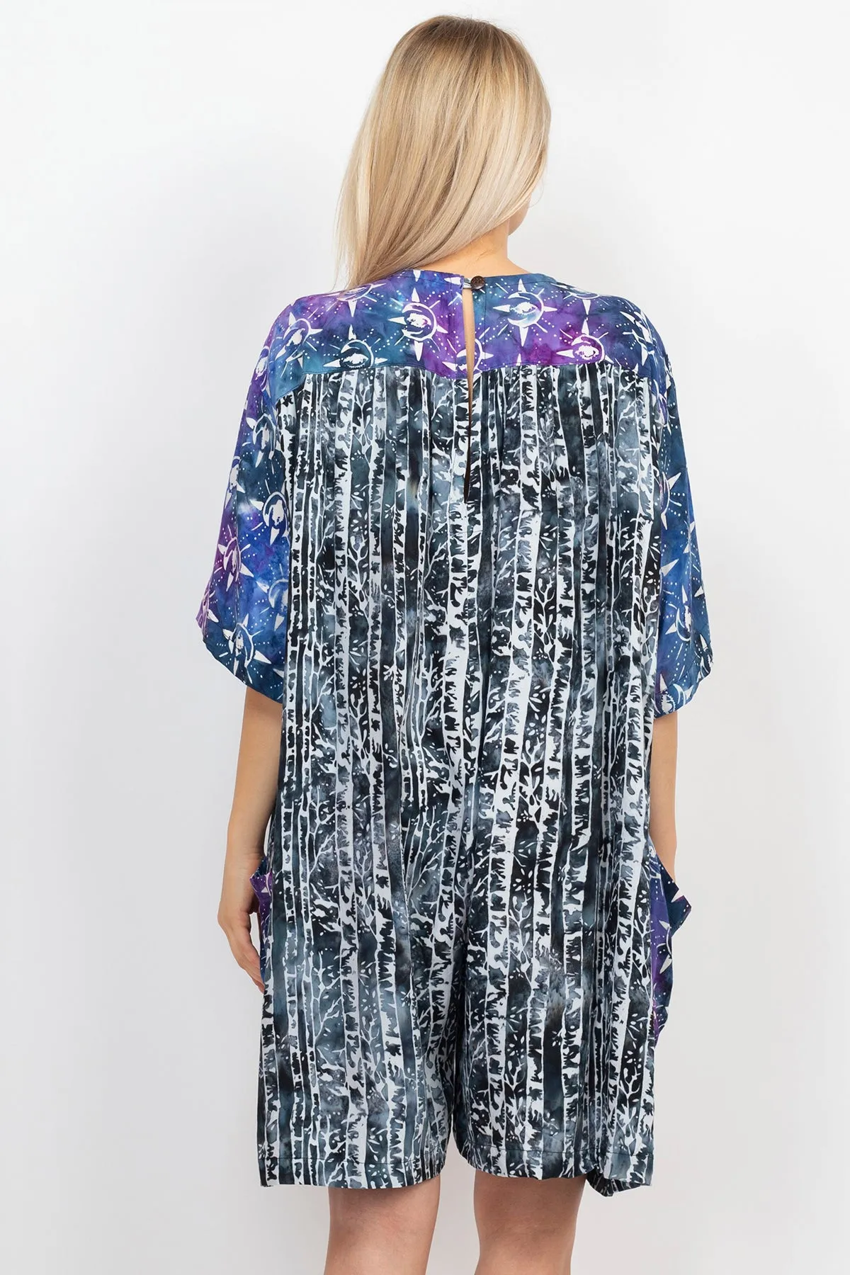 Batik Oversized Romper