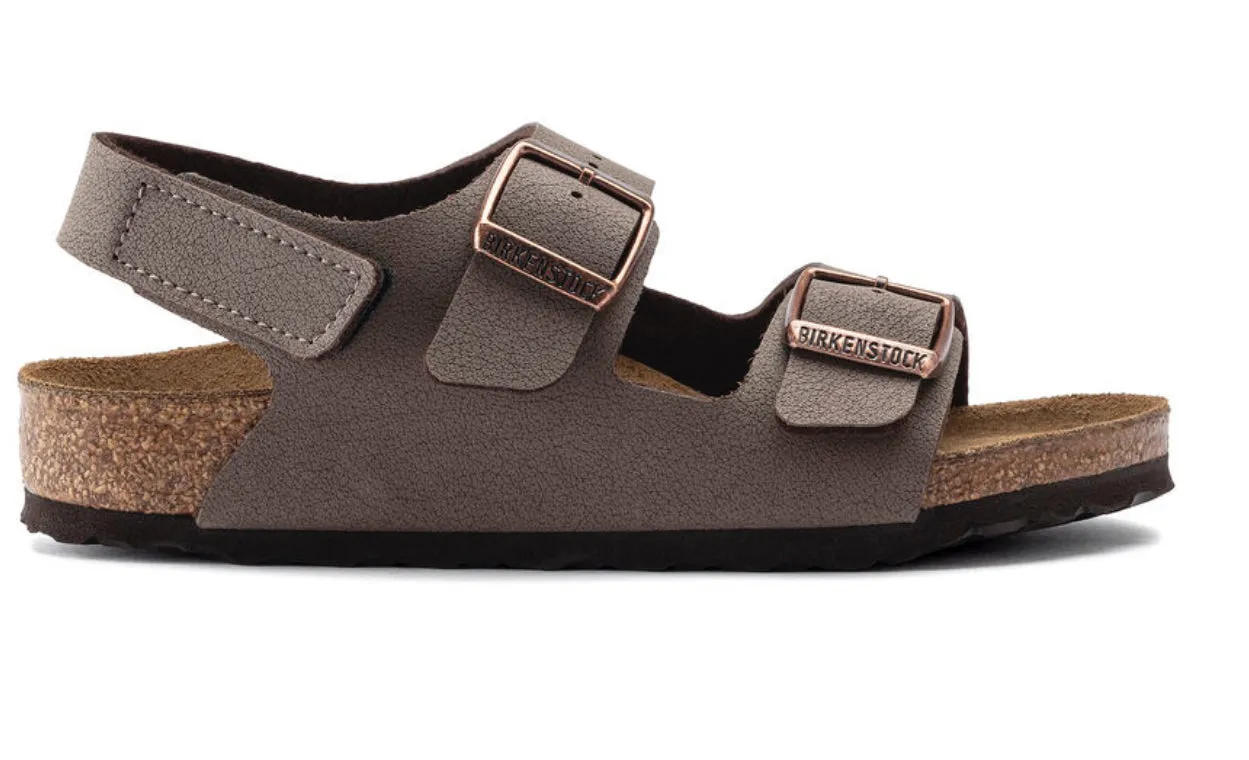 Birkenstock- Milano HL Kids Sandals (Mocha)