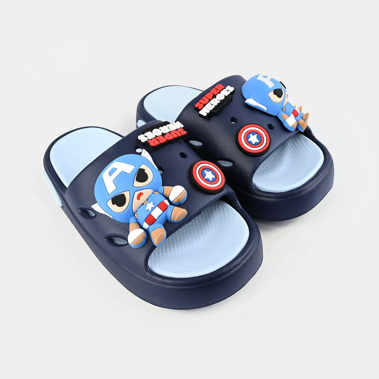 Boys Slippers A01-20-NAVY