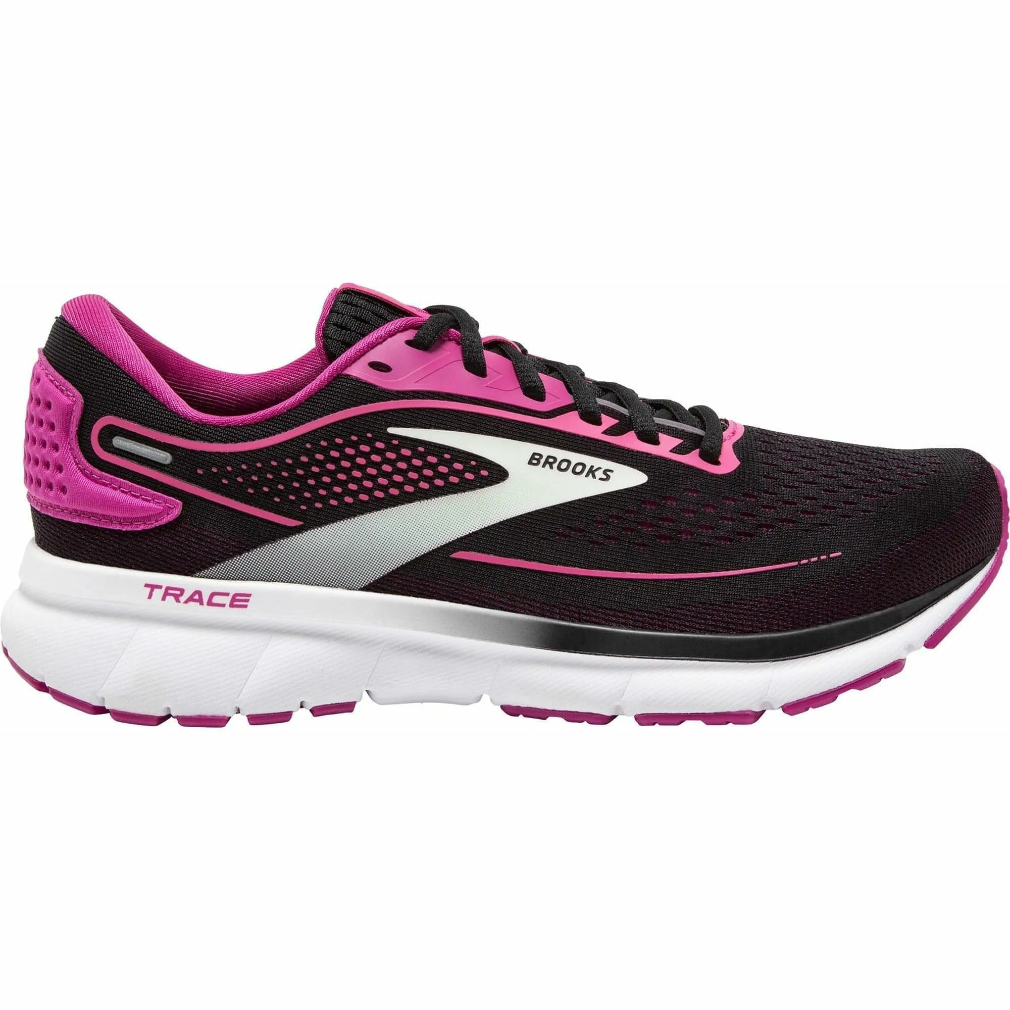 Brooks Trace 2 Womens Running Shoes - Black