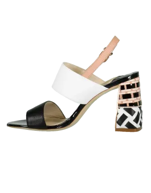 Celia Mid Color Block Sandal