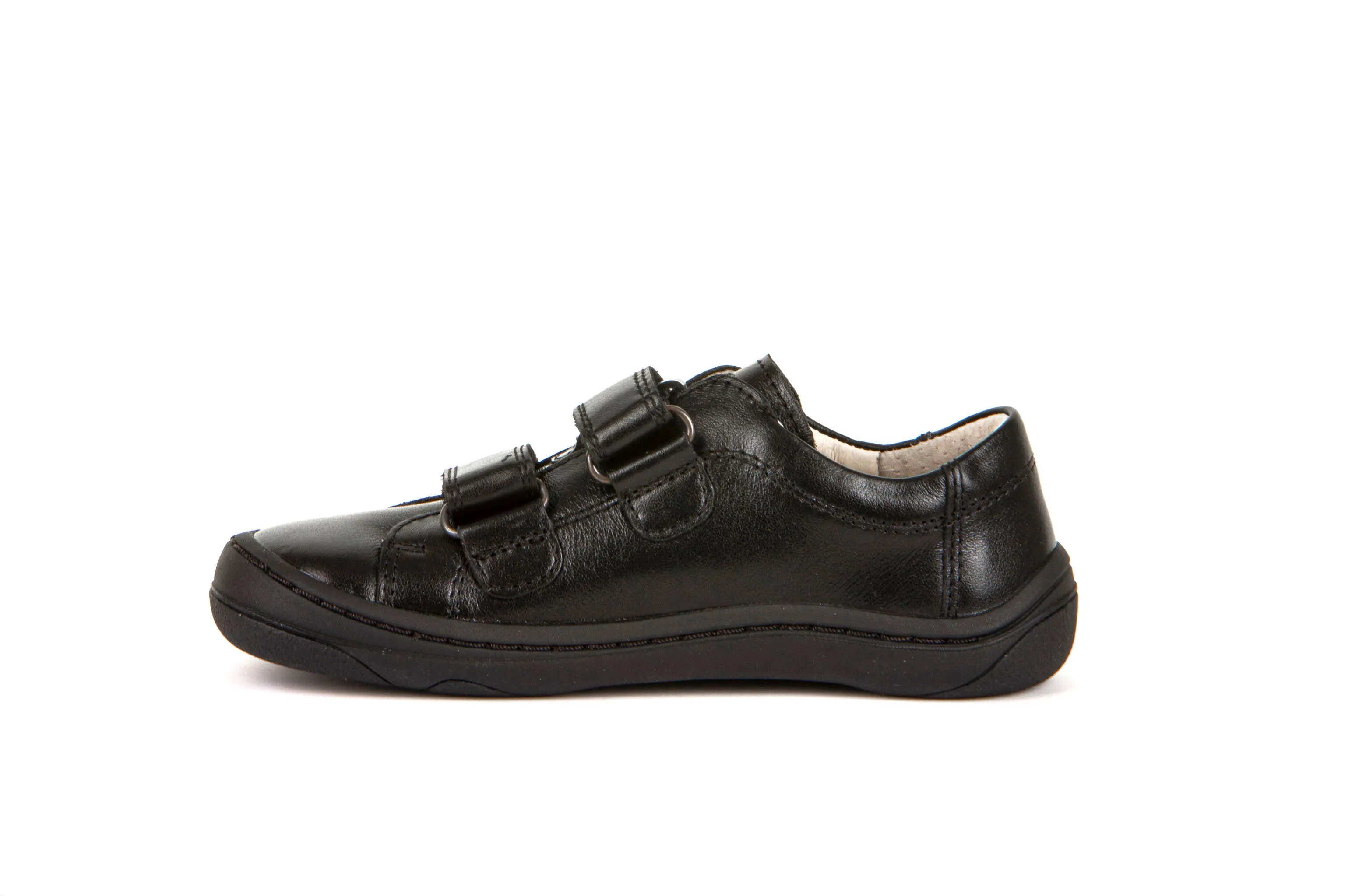 Froddo Alex Boys Black Barefoot School Shoe