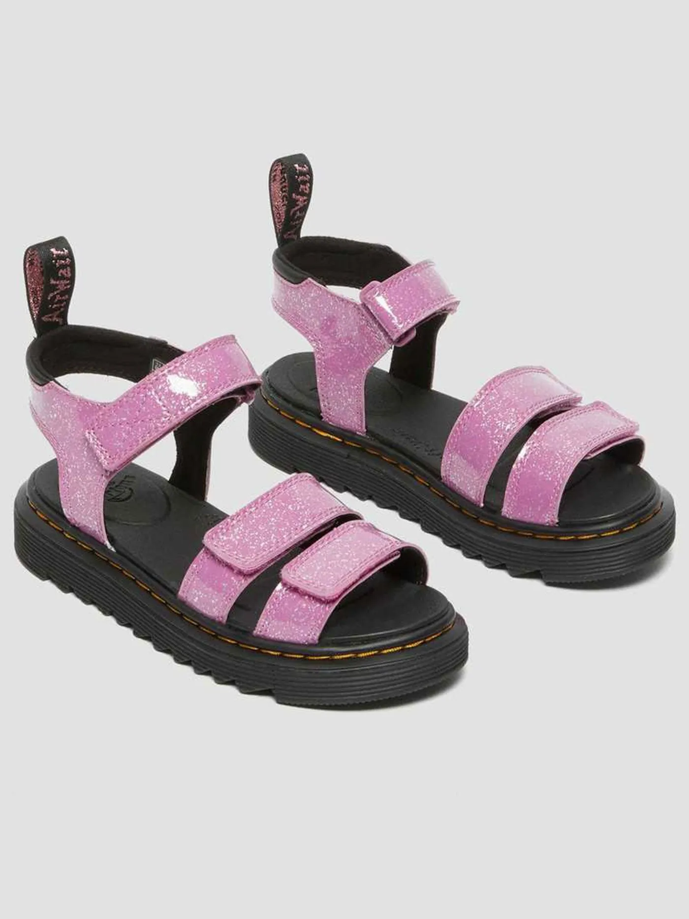 Klaire Pink Glitter Sandals (Kids)