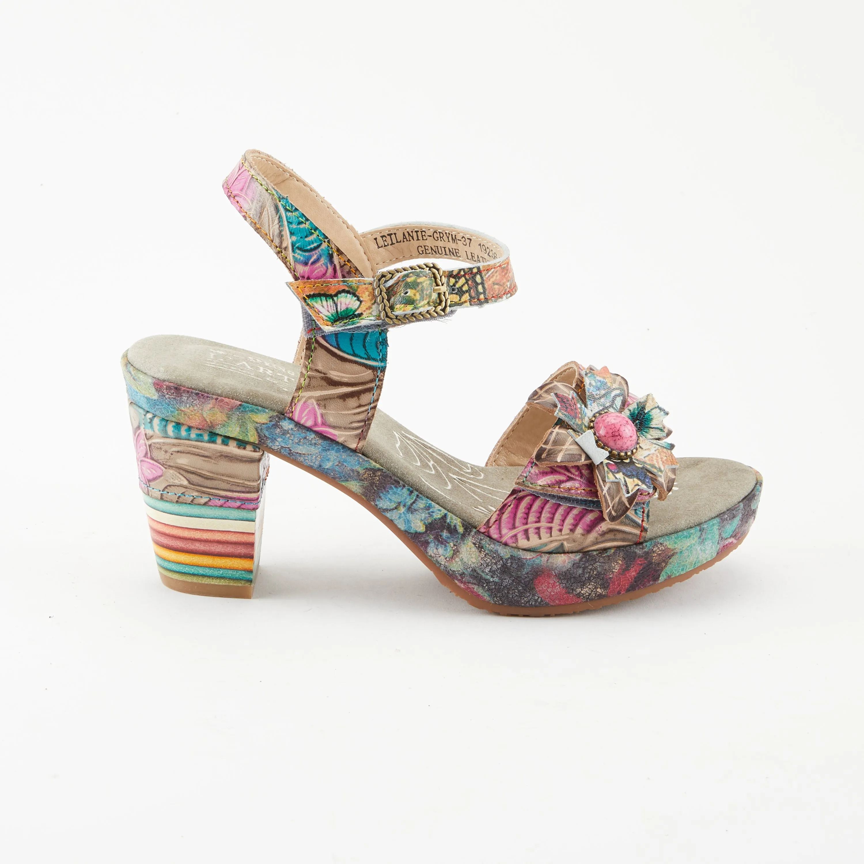 L'ARTISTE LEILANIE SLINGBACK SANDALS