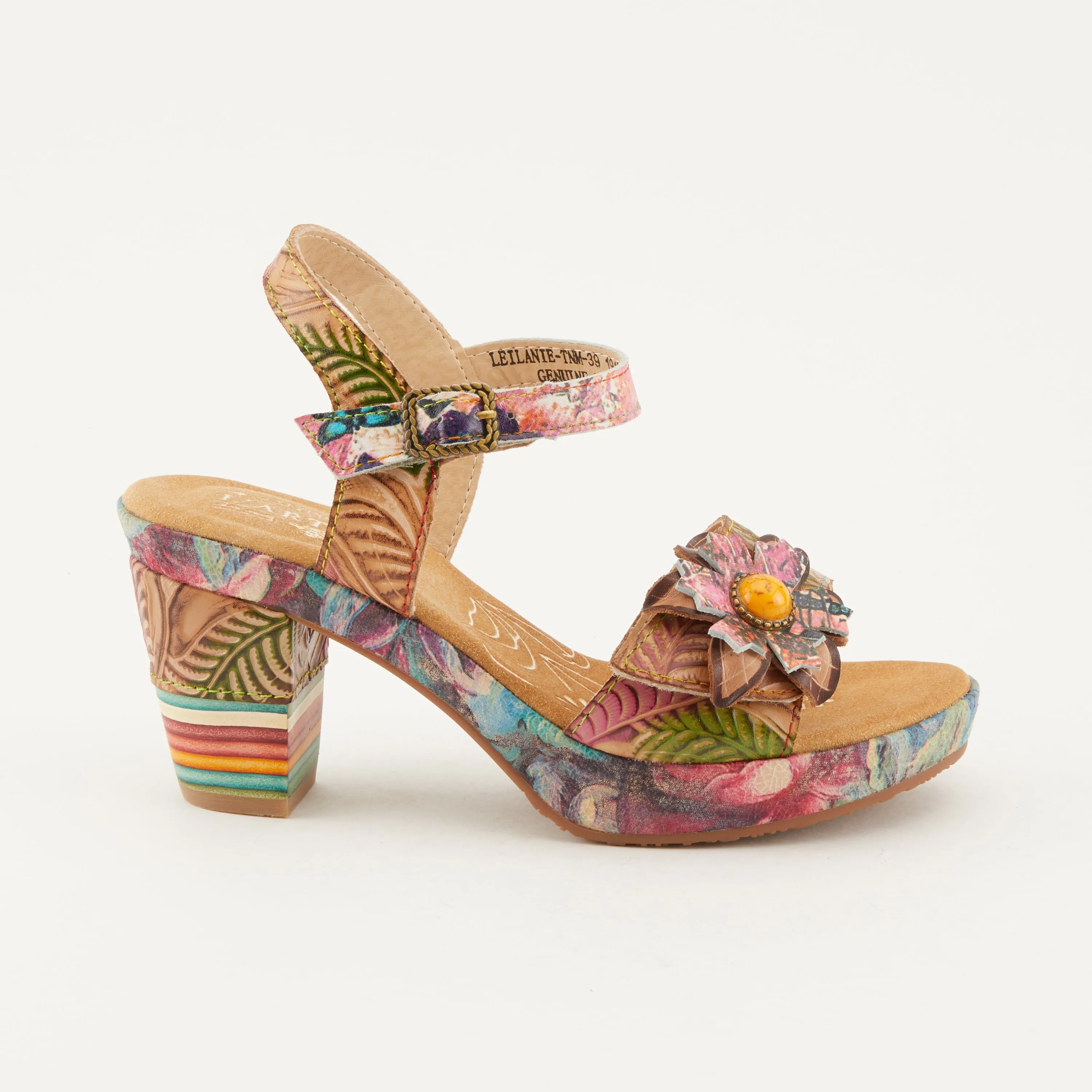 L'ARTISTE LEILANIE SLINGBACK SANDALS