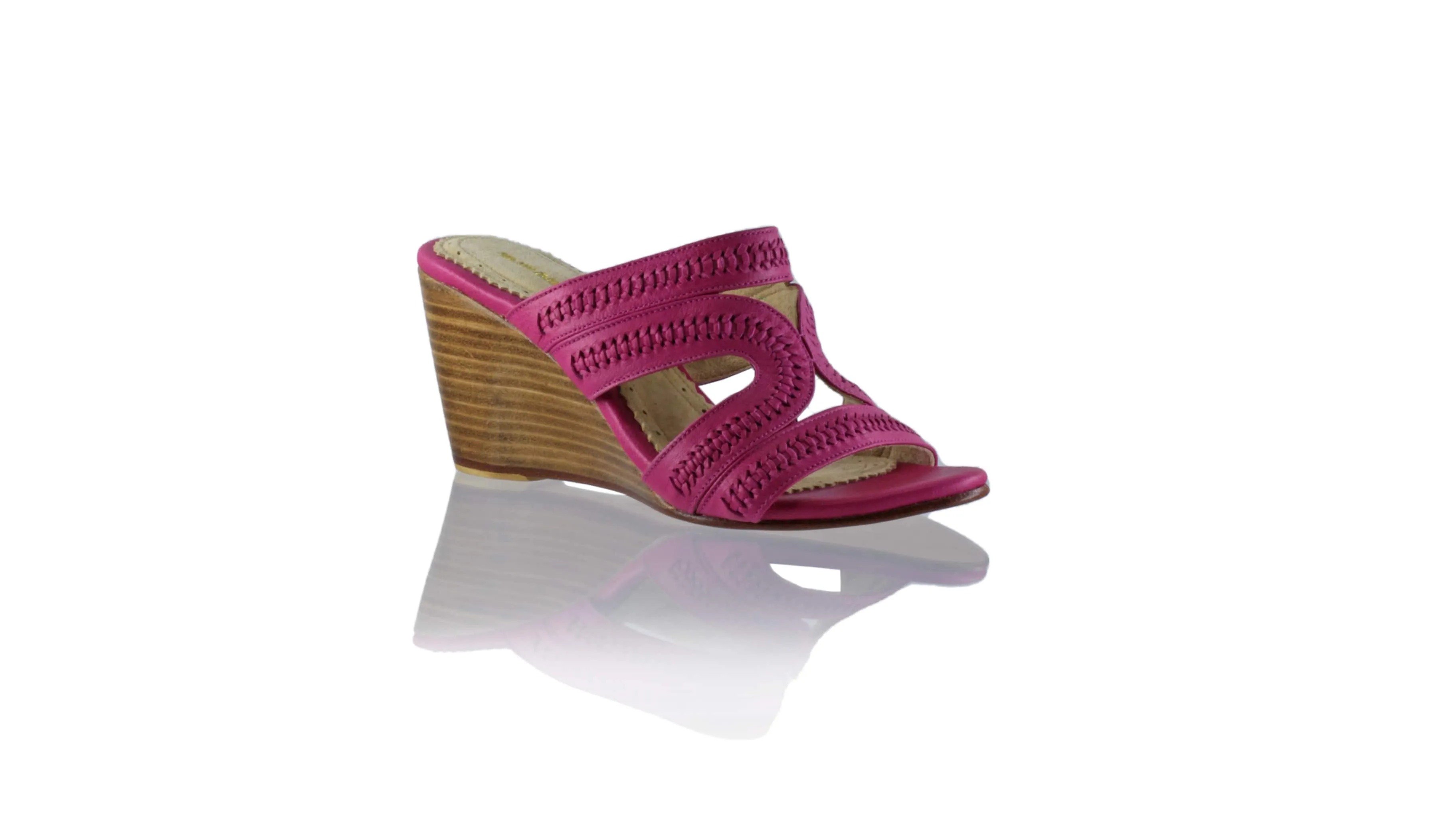 Lilies 80mm Wedges  - Fuschia