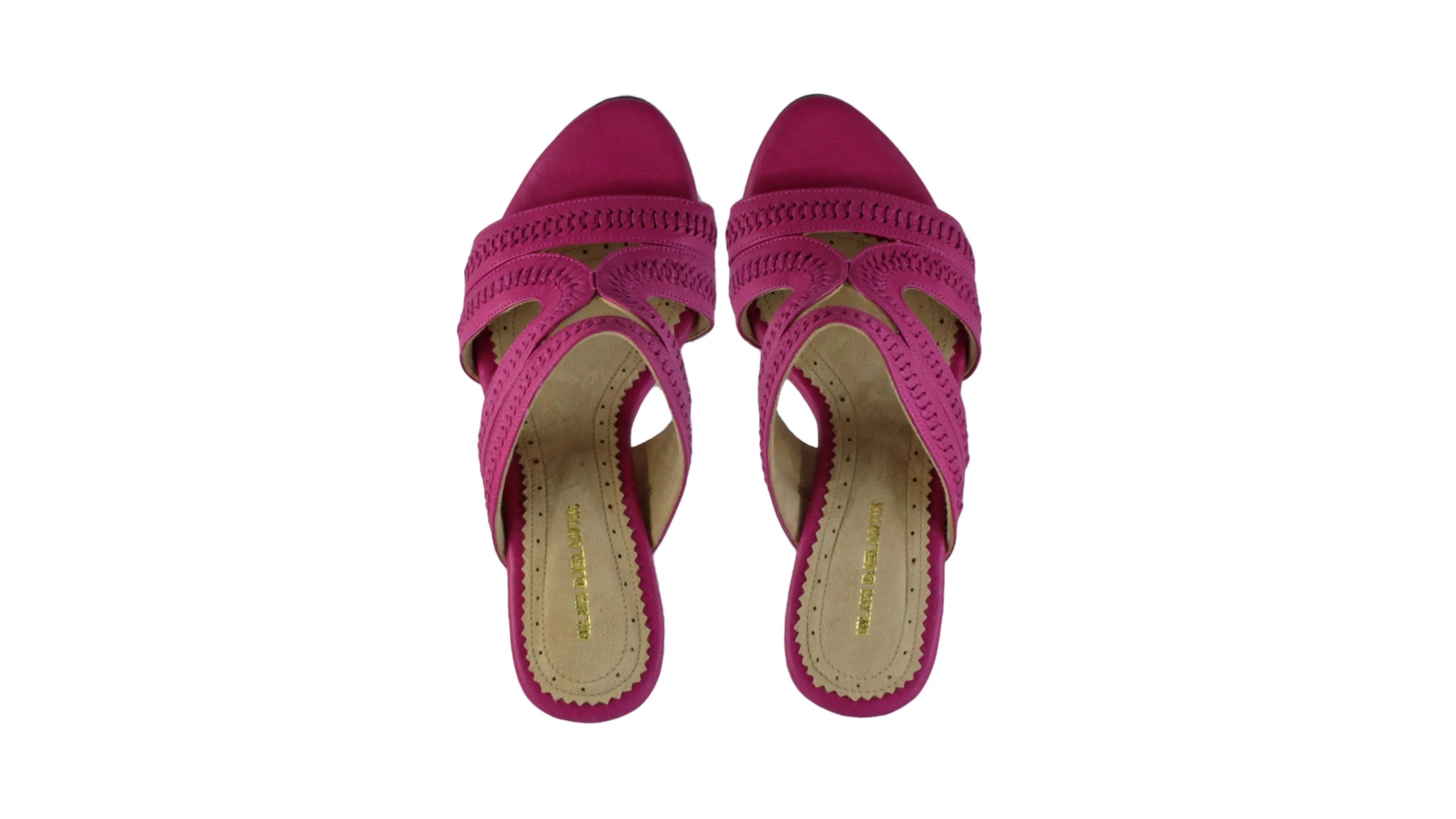 Lilies 80mm Wedges  - Fuschia