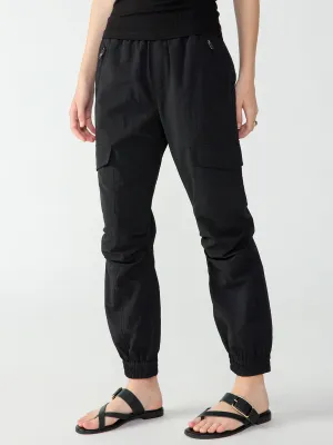 Lola Cargo Pant in Black