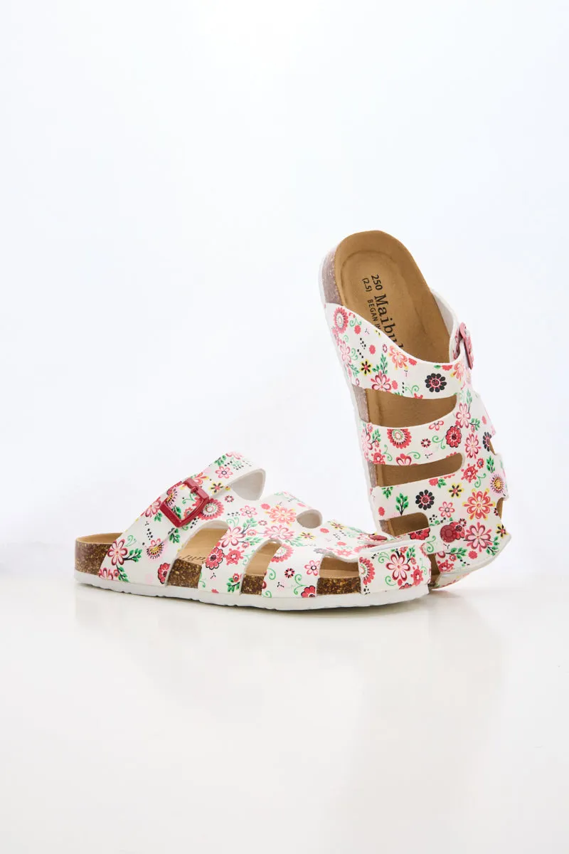 MAIBULUN | Summer Picnic Cut-Out Clog - Floral