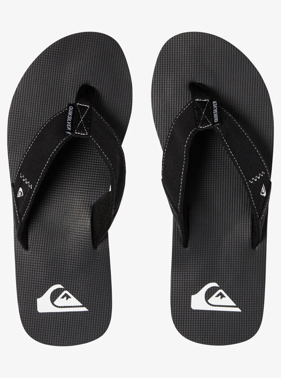 Molokai Abyss Sandals - Black/Black/White