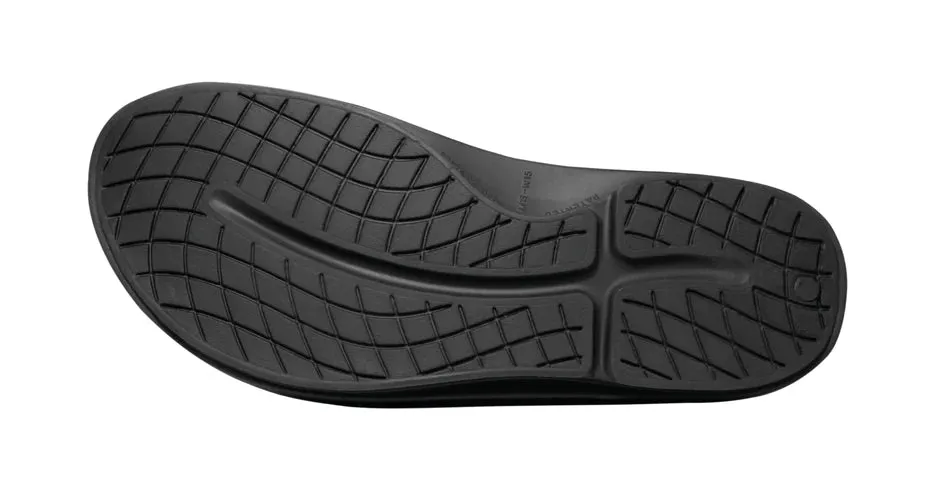 OOFOS Mens Ooahh Slide Black