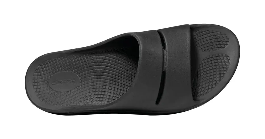 OOFOS Mens Ooahh Slide Black