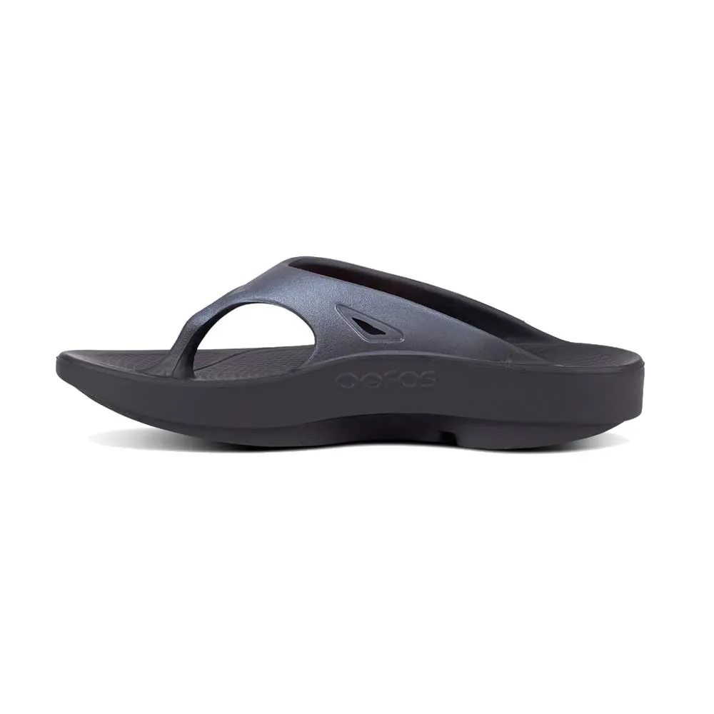 Oofos Men's Ooriginal Sport Thong Sandals - Graphite