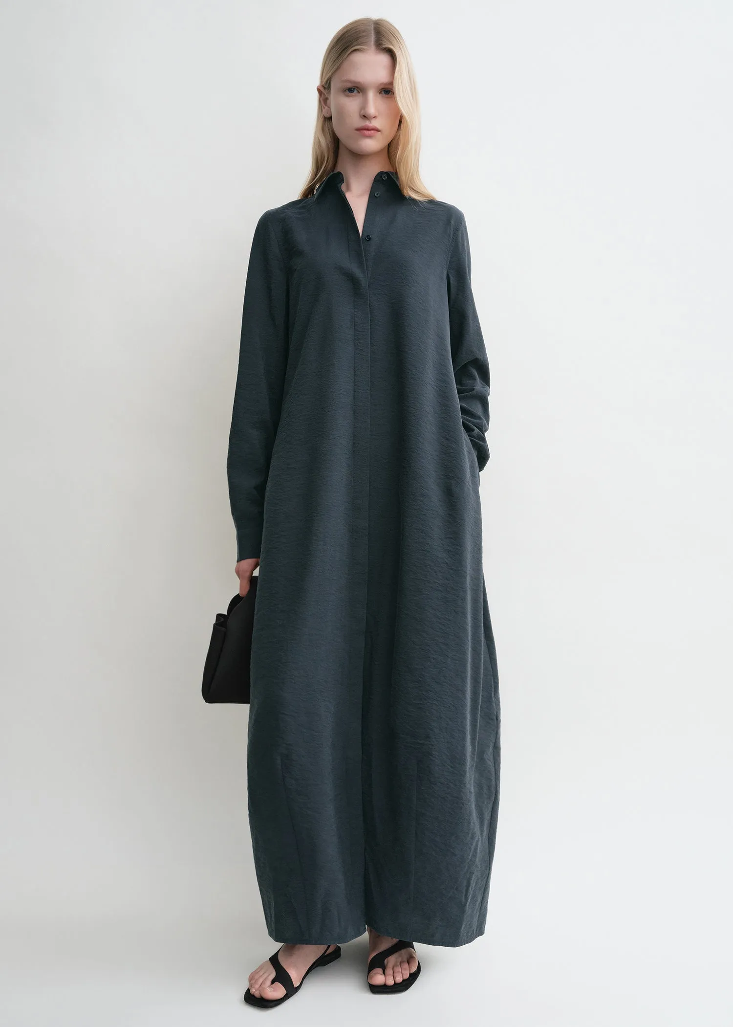 Parachute shirtdress nightfall