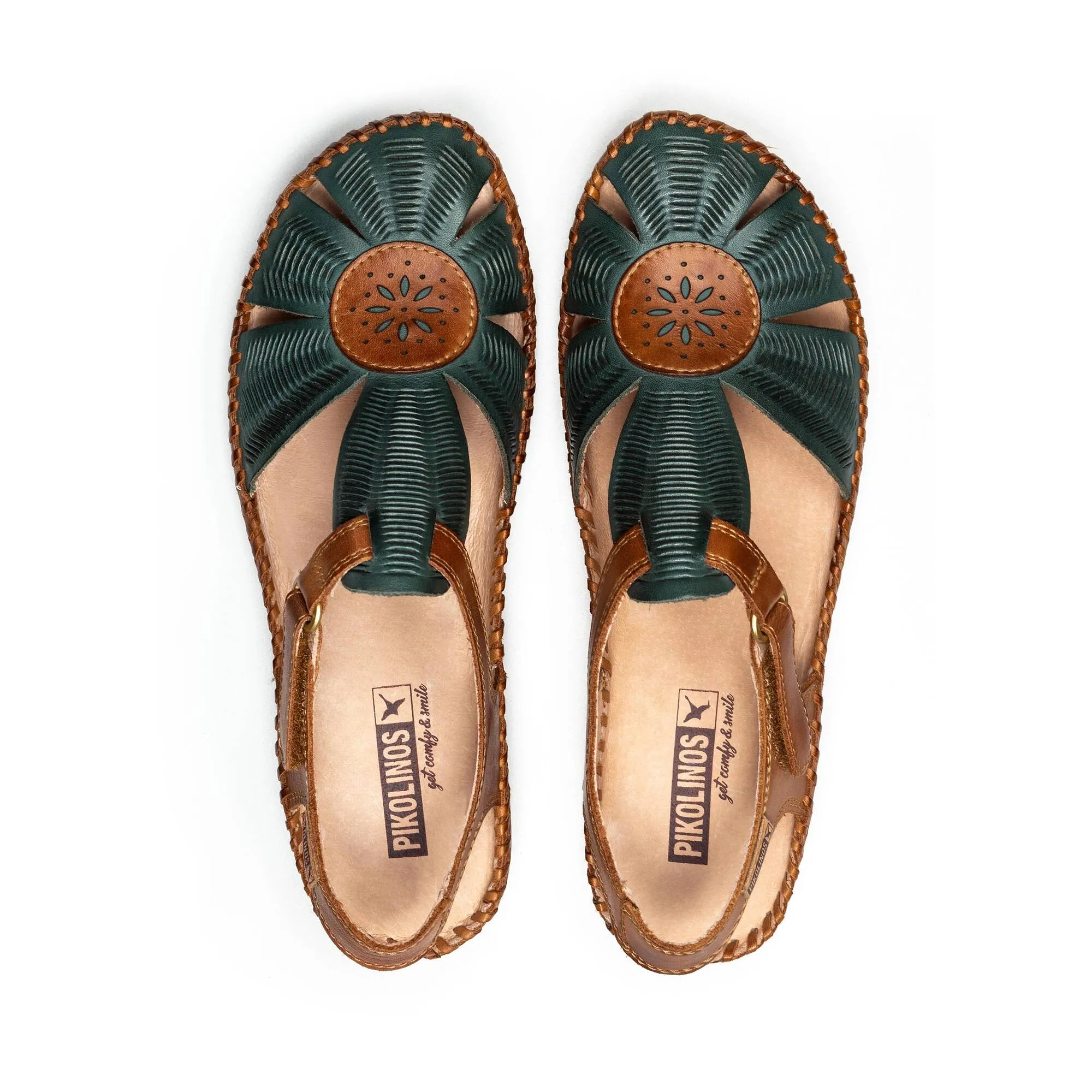 Pikolinos Women's Puerto Vallarta Sandals - Emerald