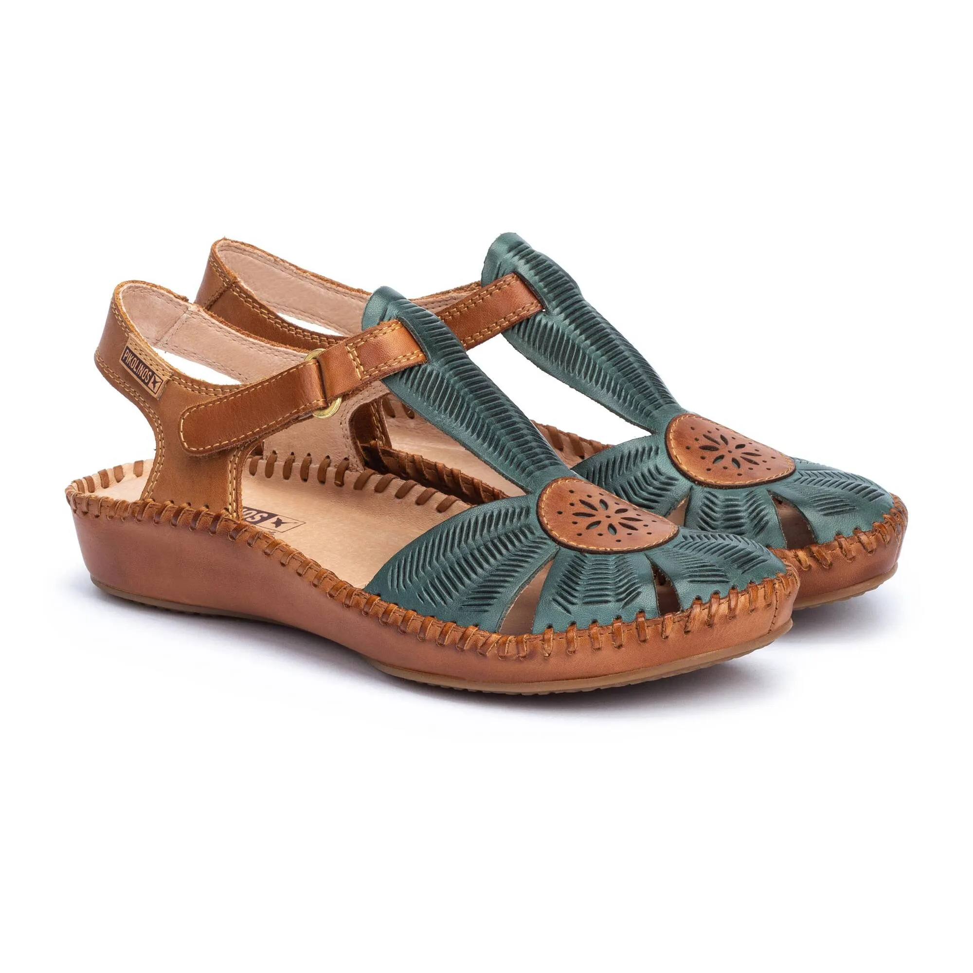 Pikolinos Women's Puerto Vallarta Sandals - Emerald