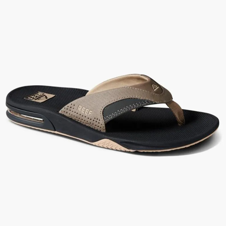 Reef Fanning Sandals bottle opener - Fossil Raven