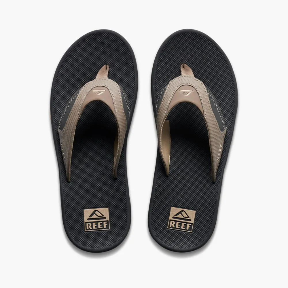 Reef Fanning Sandals bottle opener - Fossil Raven