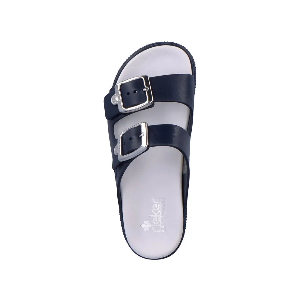 Rieker P2180 Ladies Slip-on Sandals