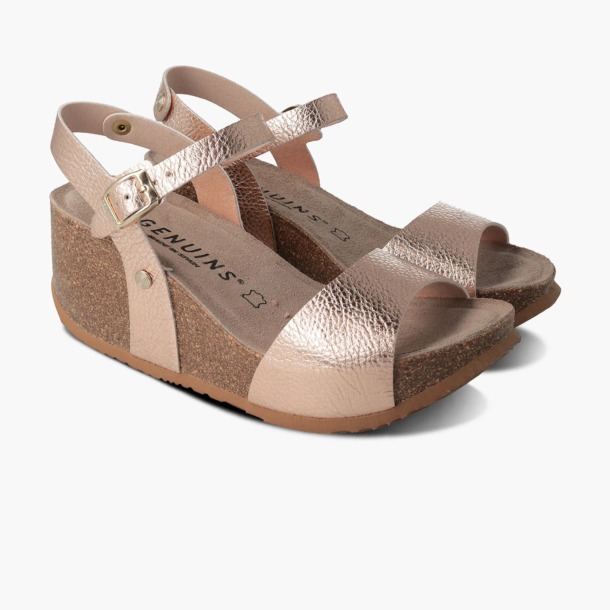 Riviera Rose Gold Sandals