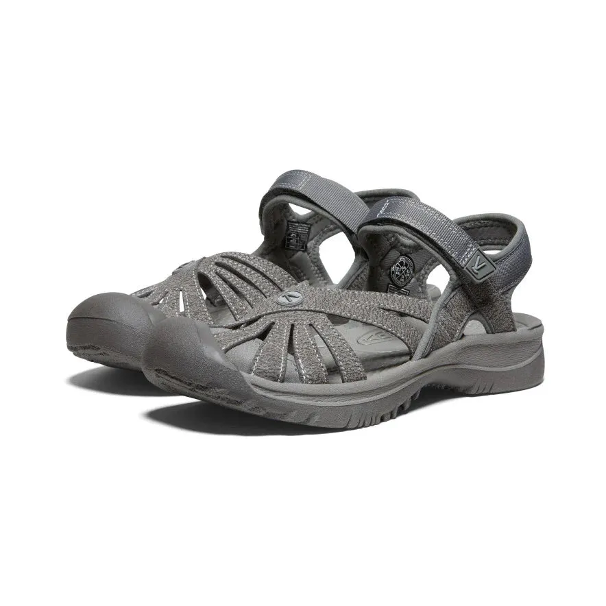 Rose Sandal - Gargoyle/Raven