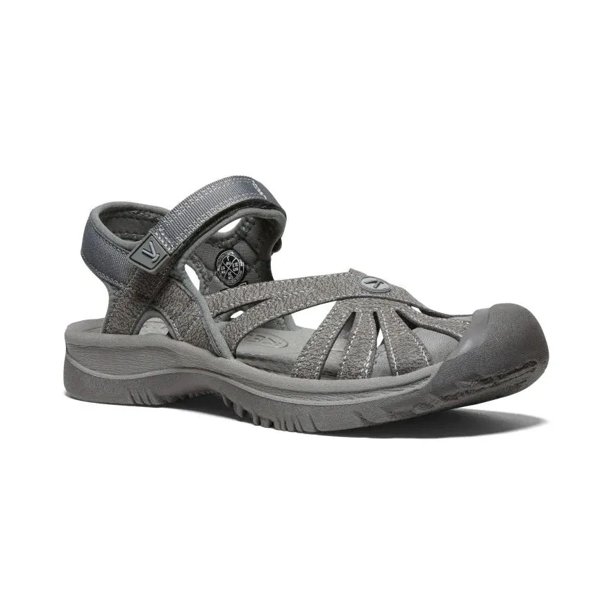 Rose Sandal - Gargoyle/Raven