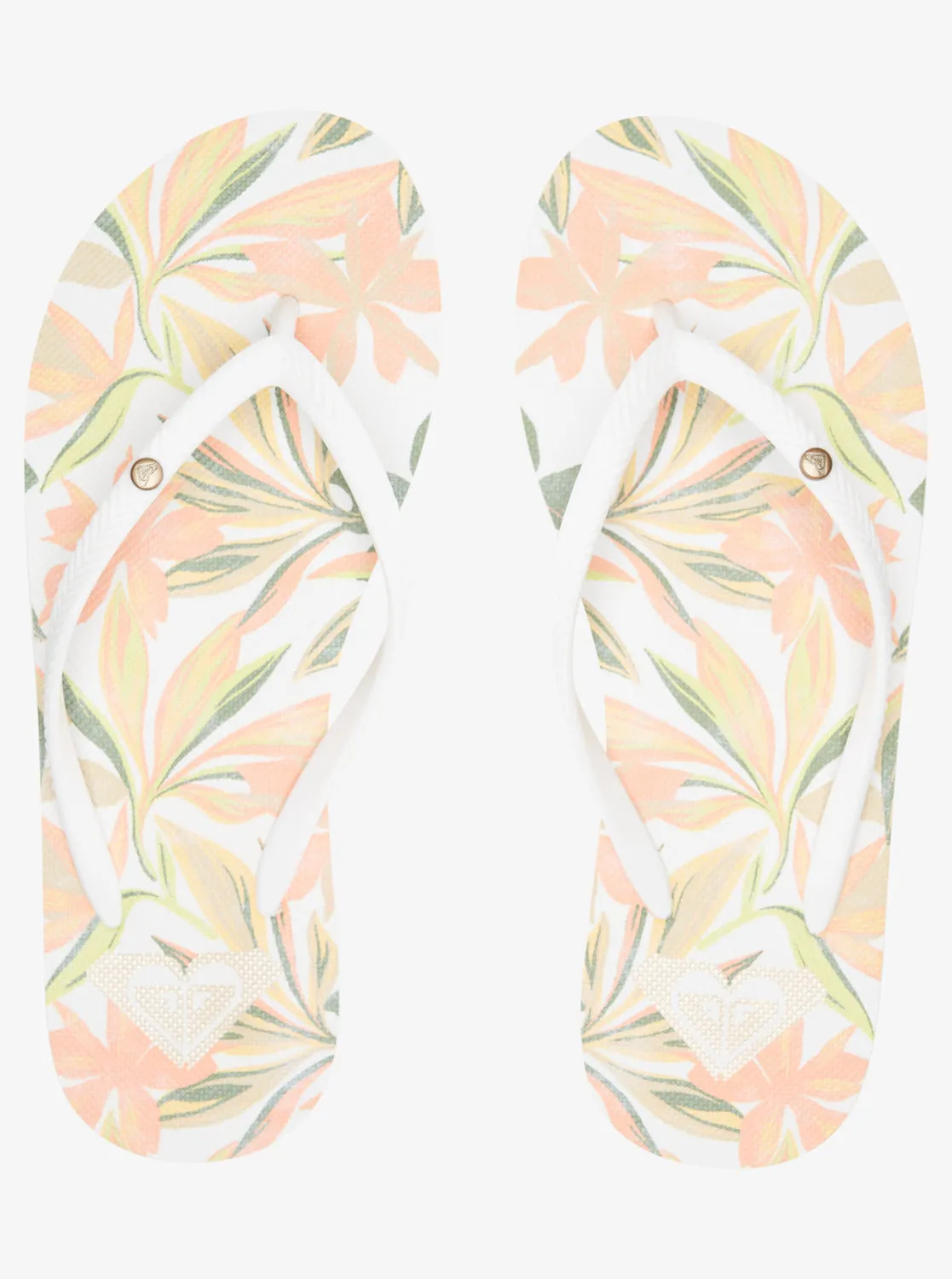 Roxy Bermuda Print Sandal-Lt Peach