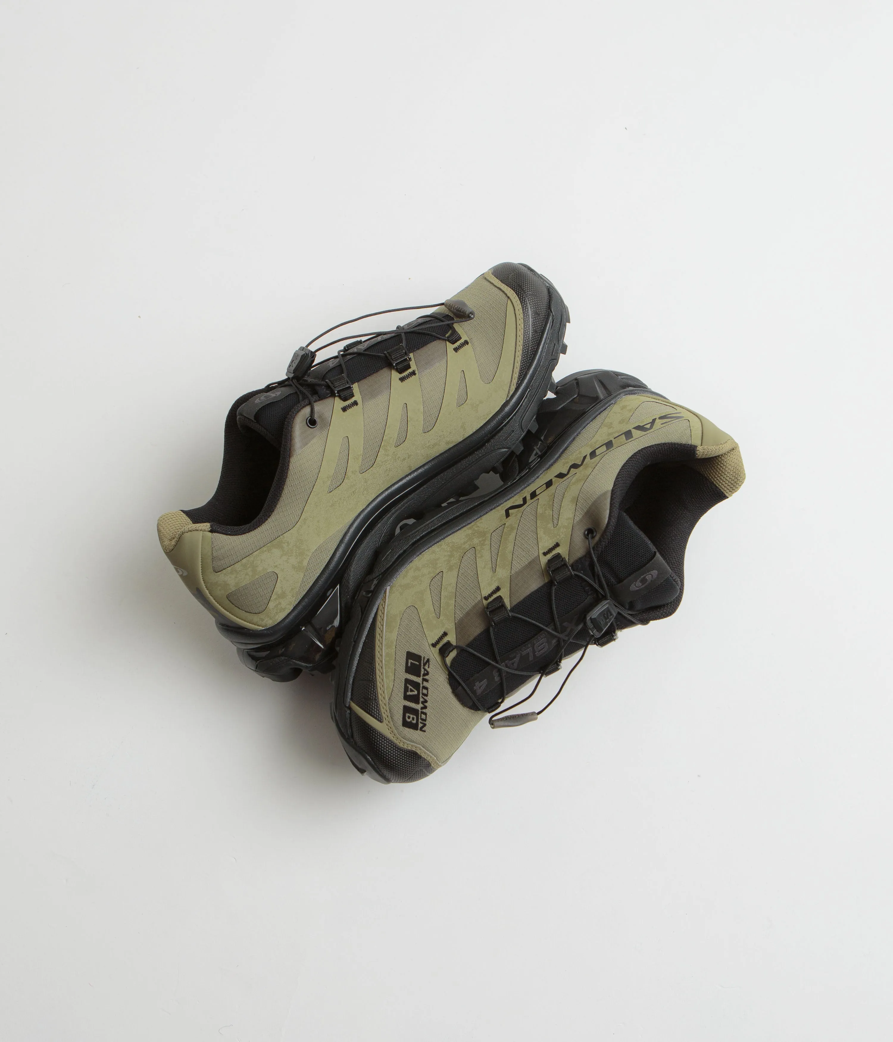 Salomon XT-4 OG Protective Shoes - Aloe / Black / Silver Cloud