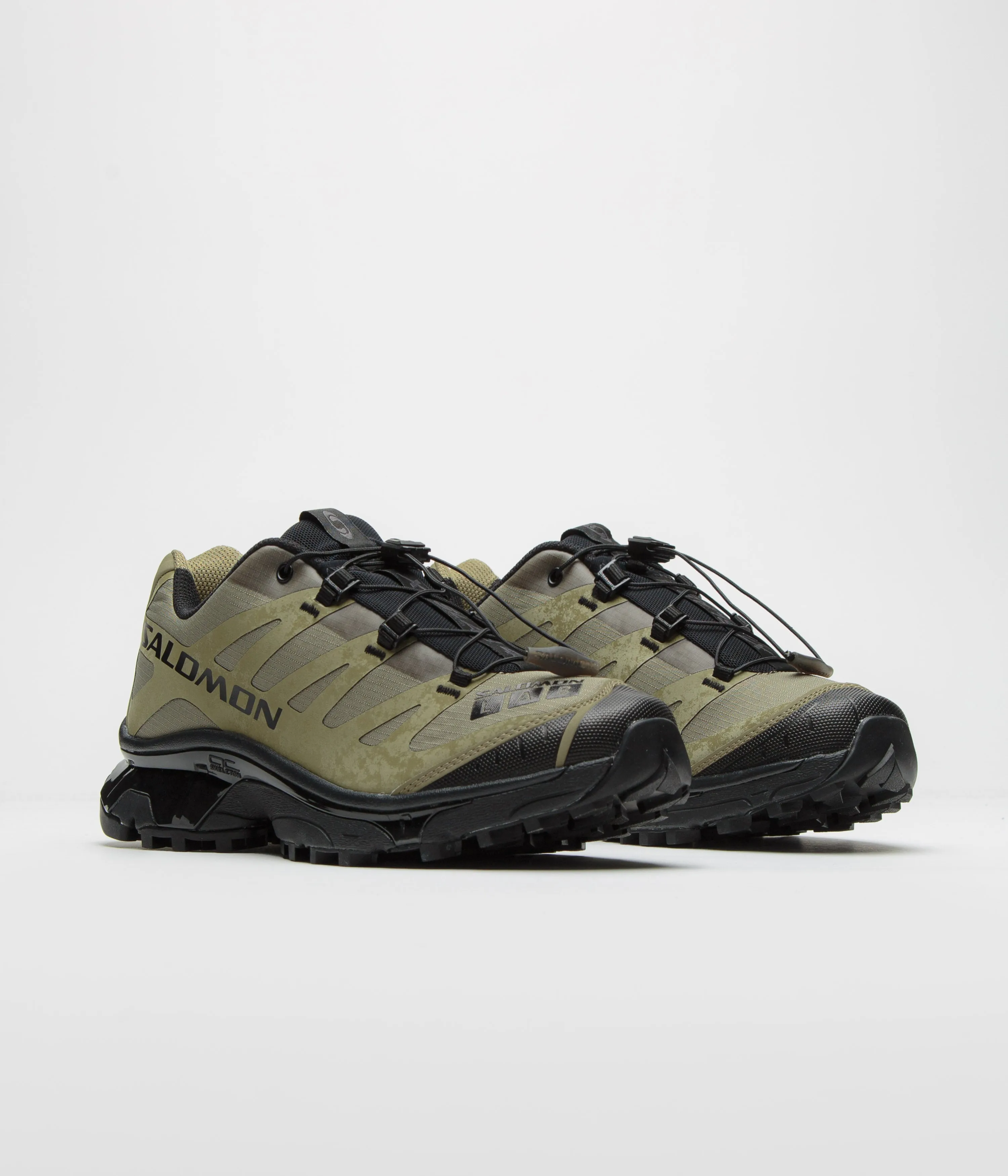 Salomon XT-4 OG Protective Shoes - Aloe / Black / Silver Cloud