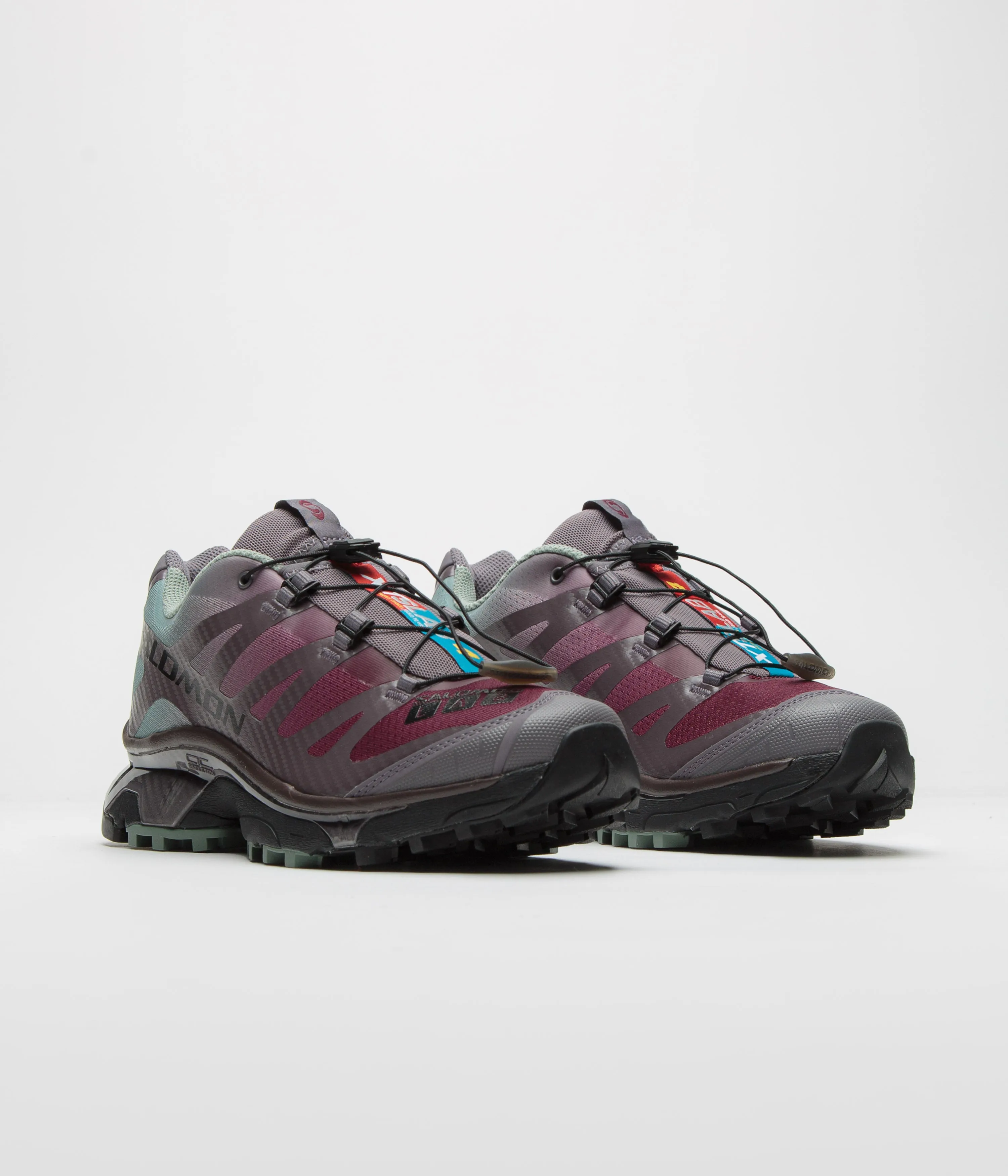 Salomon XT-4 OG Shoes - Excalibur / Green Milieu / Tawny Port