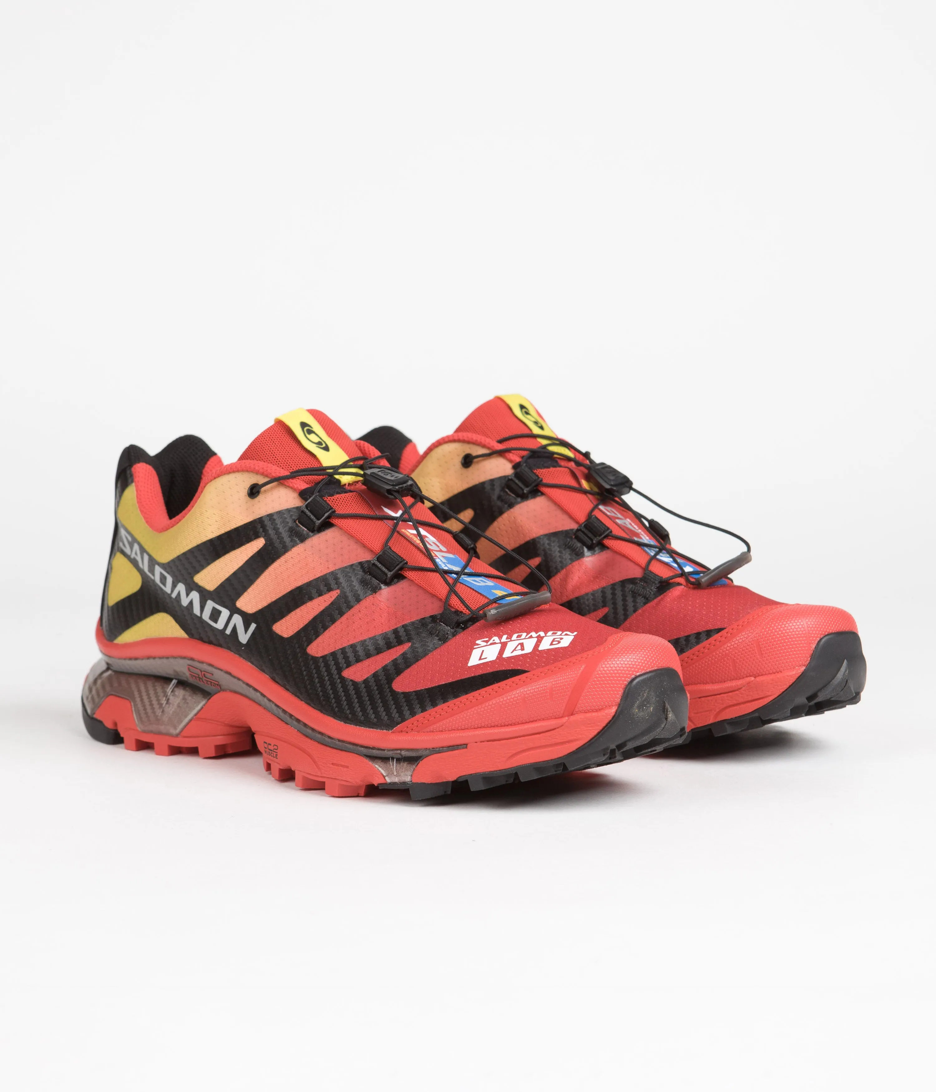 Salomon XT-4 OG Shoes - Fiery Red / Black / Empire Yellow