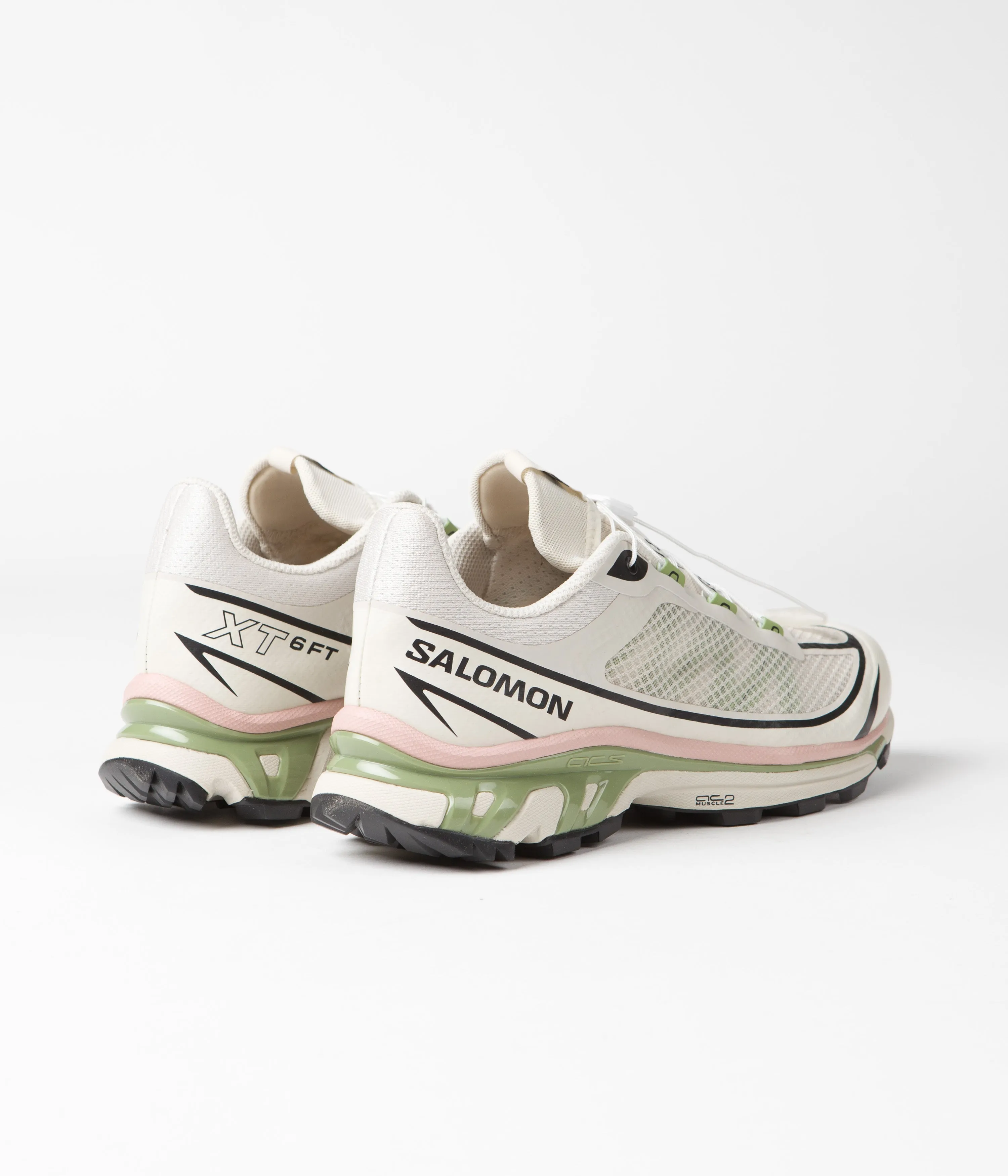 Salomon XT-6 FT Shoes - Rainy Day / Epsom / Peach Beige