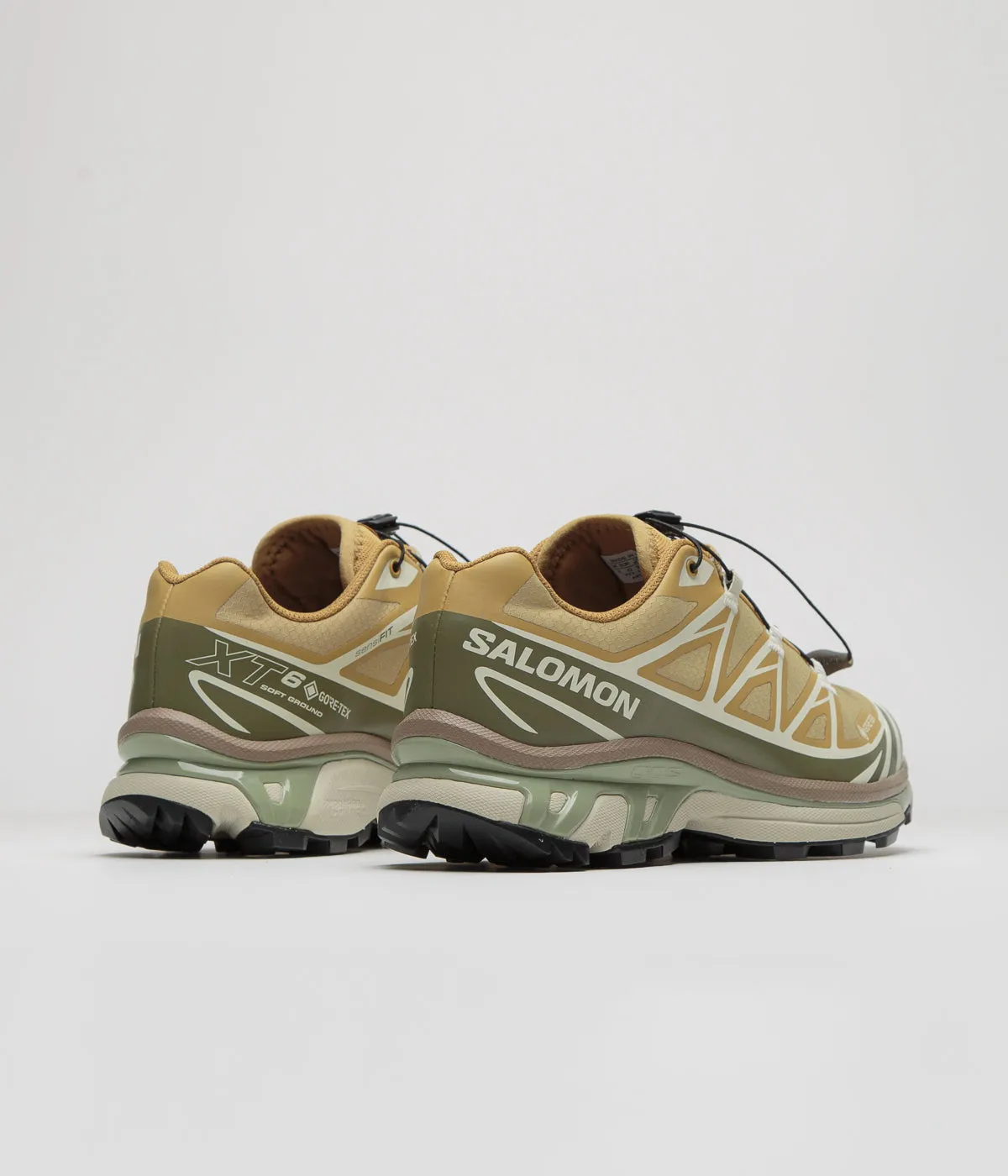 Salomon XT-6 GTX Shoes - Antelope / Icicle / Portabella