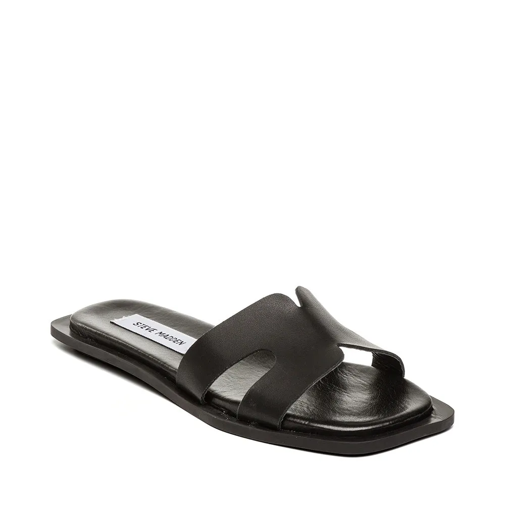 Sofia Slide BLACK LEATHER