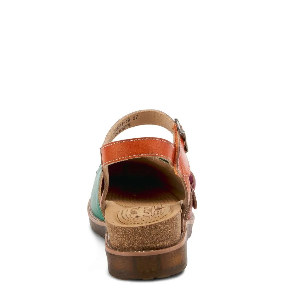 Spring Step Shoes L'Artiste Multicolor Clogs