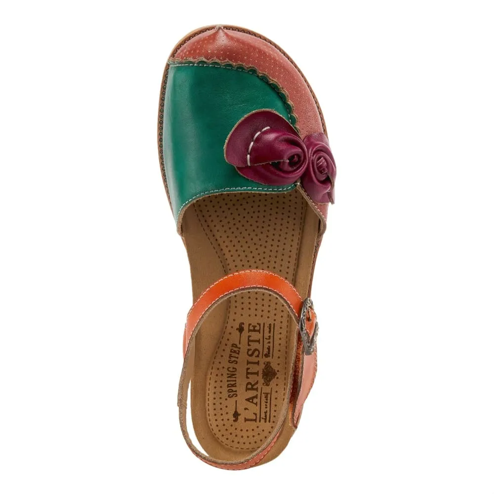 Spring Step Shoes L'Artiste Multicolor Clogs