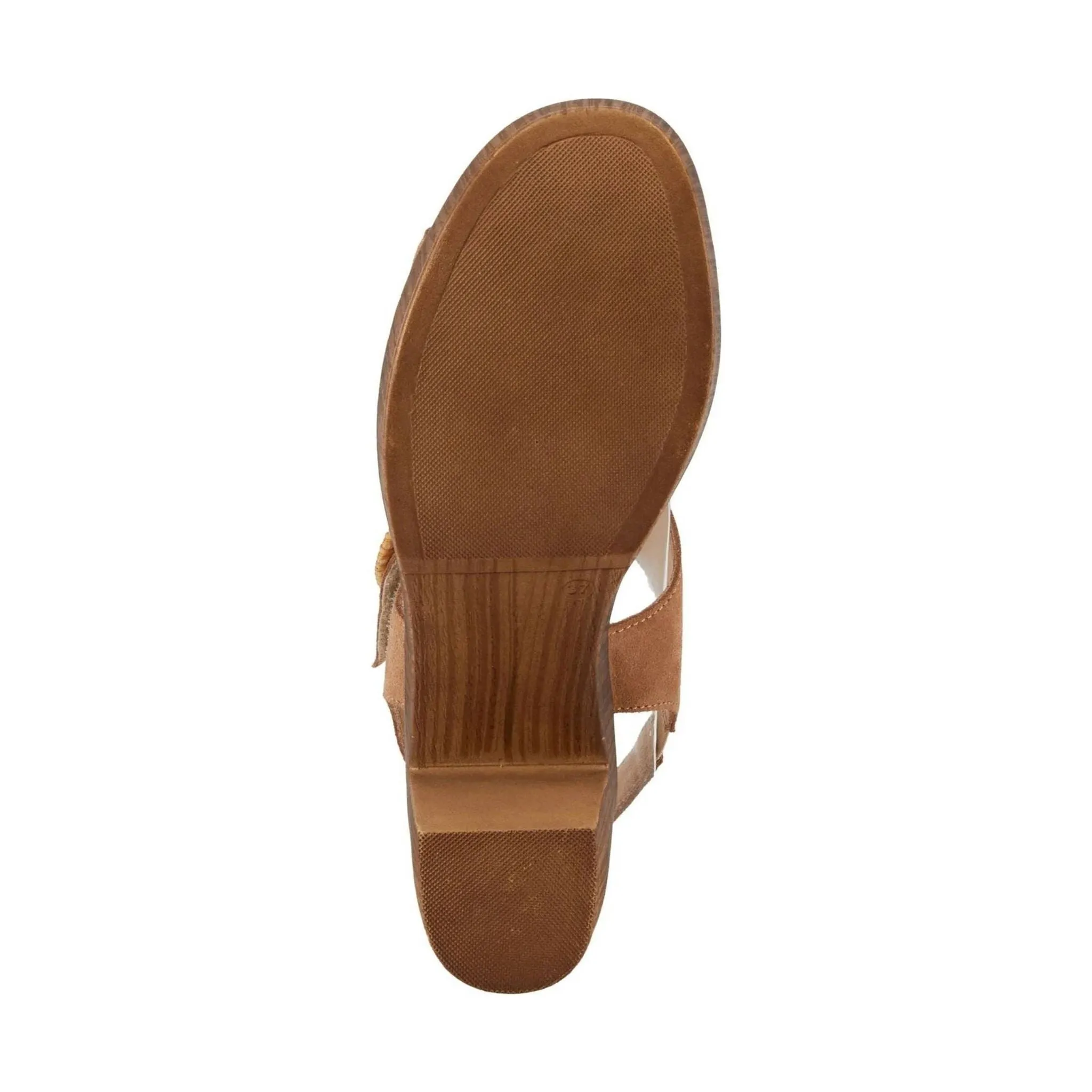 Spring Step Women's Gamona Sandals - Tan Suede