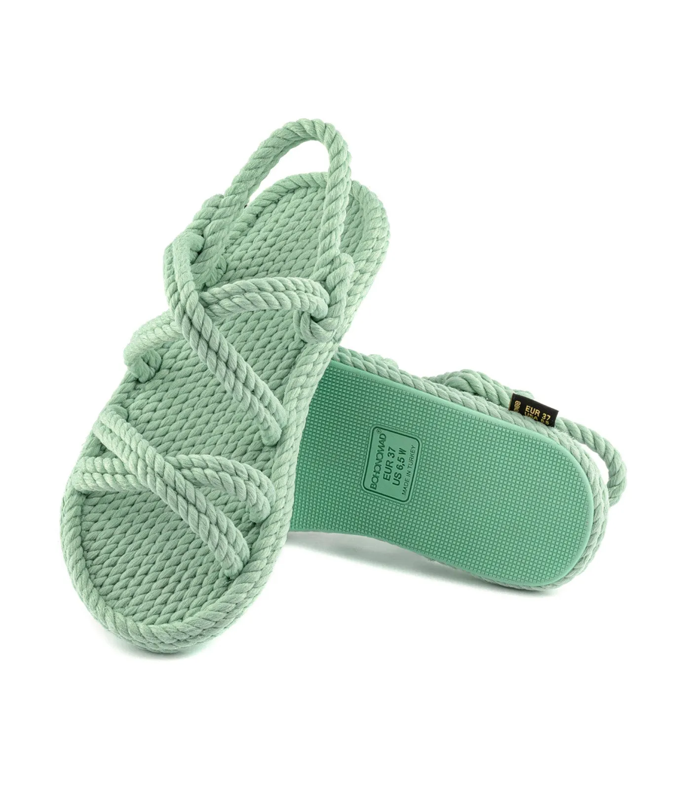 Tahiti Rope Sandals Teal