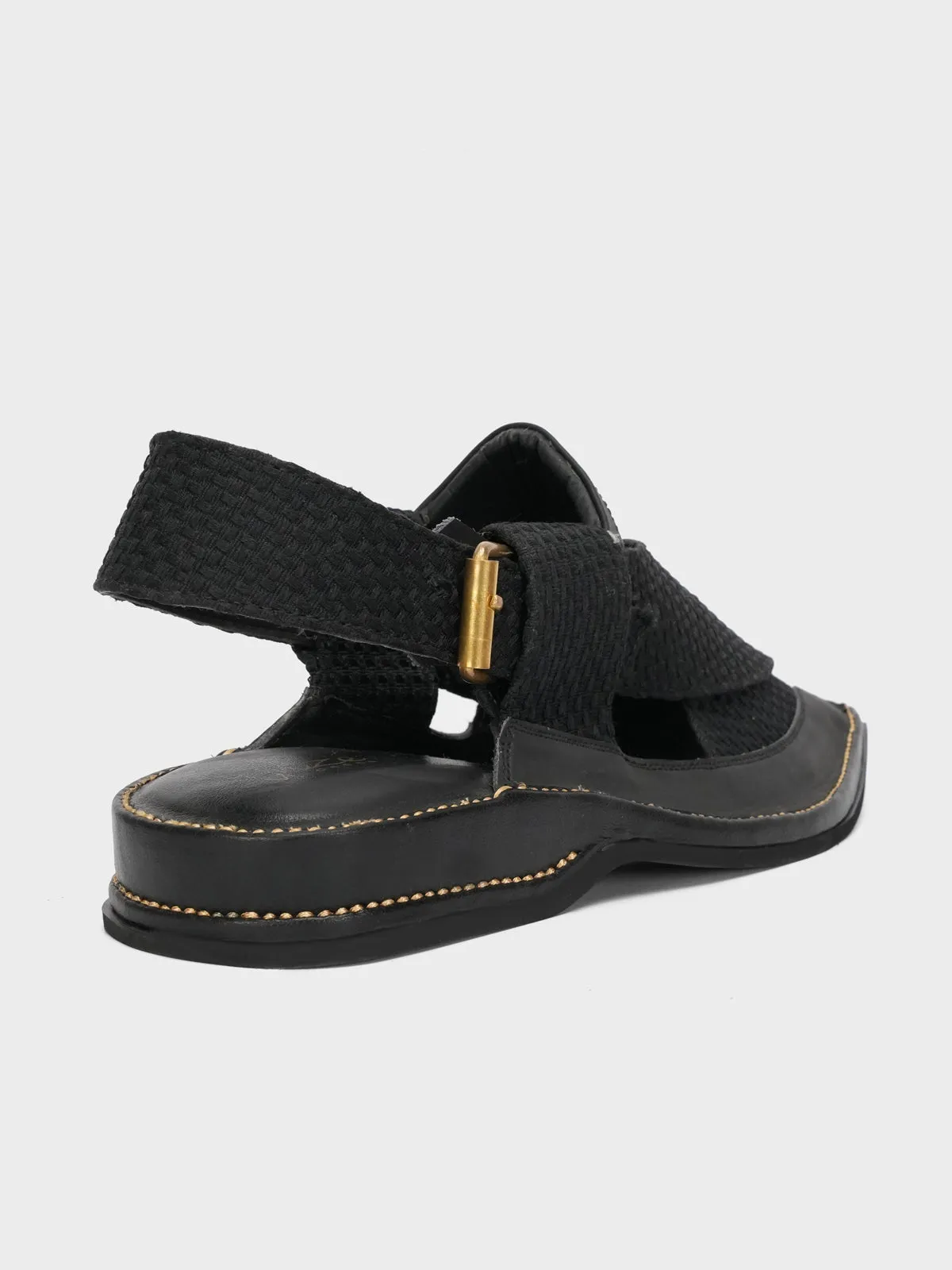 TMens "KIPP" Designer Leather Peshawari Sandals