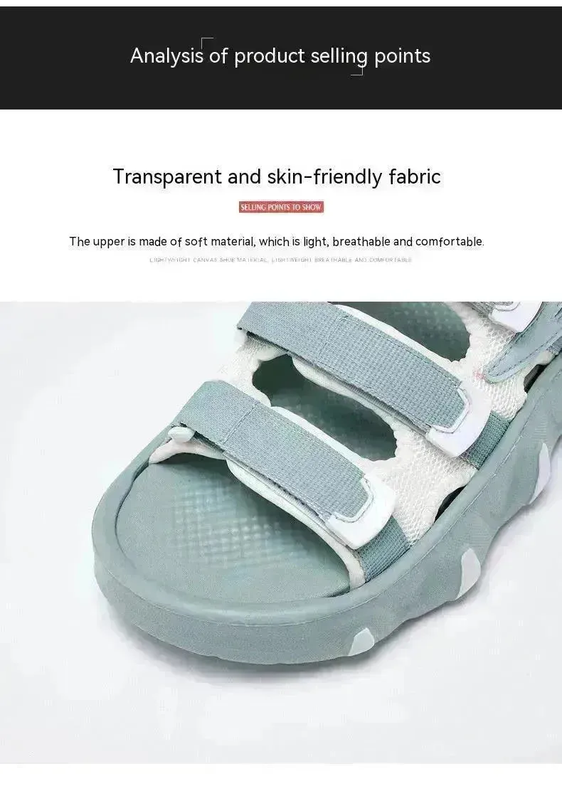 Wear-resistant Platform Beach Sandals Summer