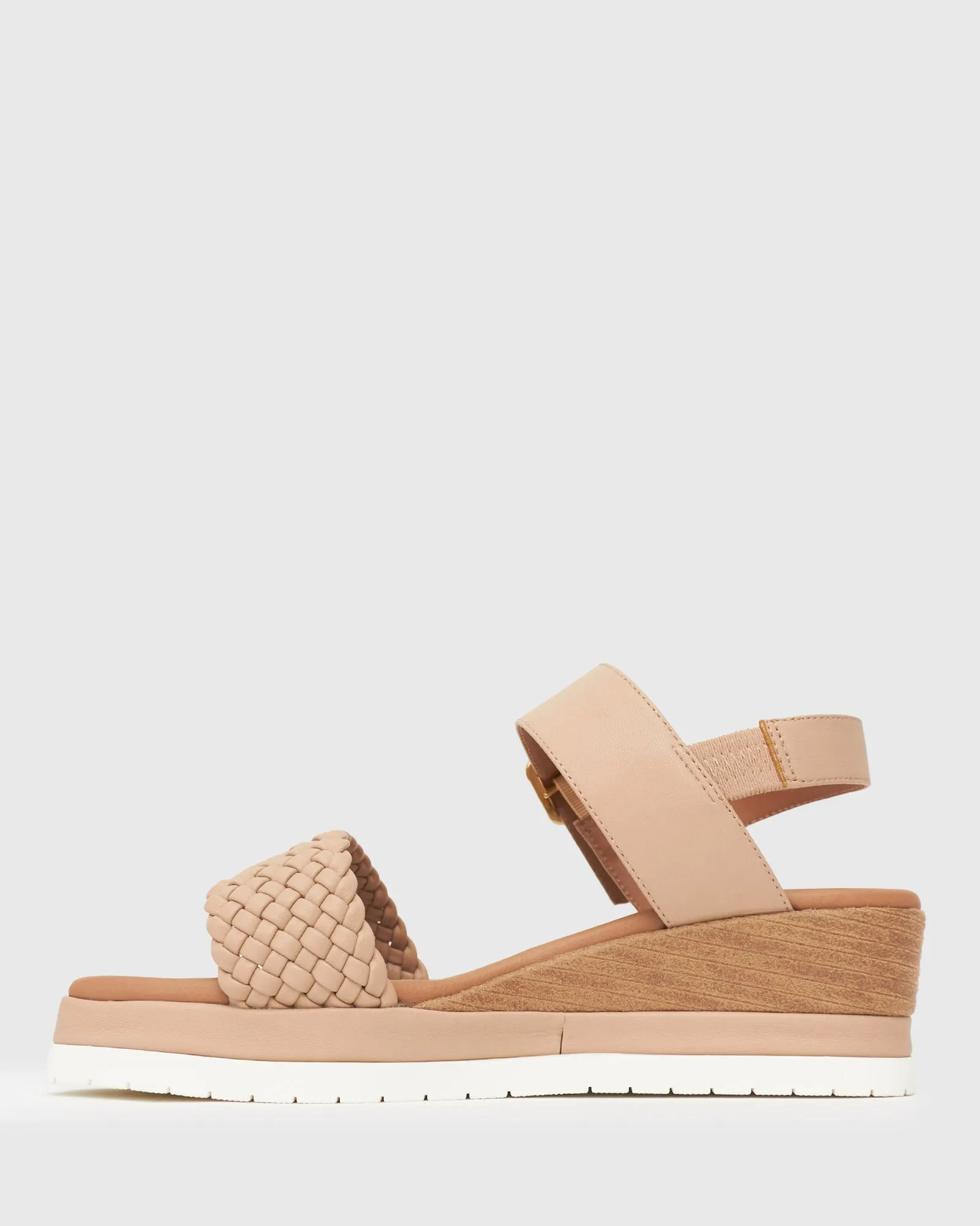 Wider Fit KENZIE Vegan Low Wedge Sandals