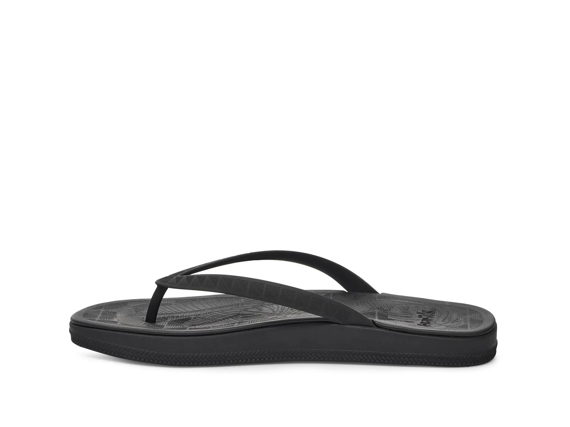 Women's Shoes Sanuk FUNSHINE Water Friendly Flip Flop Sandals 1152760 BLACK